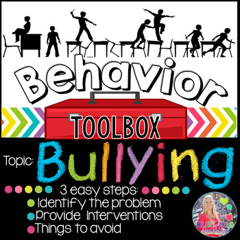 Preview of Behavior Intervention Toolbox: BULLYING