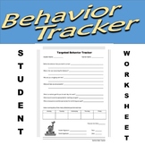 Behavior Tracker - Student Data Collection and Goal Setting