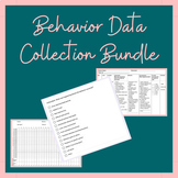Behavior Tracking and Observation Data Collection Bundle