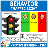 Behavior Traffic Light & Card Set Special Education
