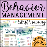 Behavior Training | Editable PARA BINDER | SPED Autism Tea