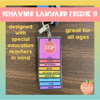 Preview of Behavior Visuals Lanyard