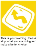 Behavior Warning Cards