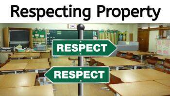 Preview of Behavior Webquest: Respect Property