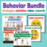 Behavior and Calming Management Bundle, Token Board and Re
