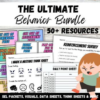 Preview of Behavior and Classroom management Bundle