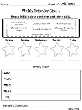 Behavior and Reading Logs (Colorful Chevron & Chalkboard Theme) by ...