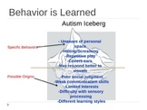Behavior and Students with Autism