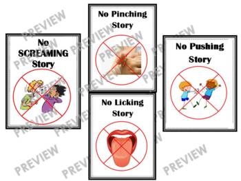 No Pinching - Social Story  Social stories, Teaching social