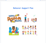 Behavior support plan (BSP) (editable)