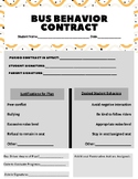 Behavioral Contract- Bus Riders