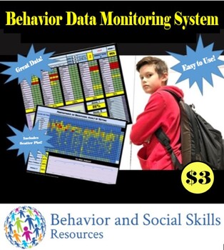 Preview of Behavior Data Monitoring System MTSS, IEP, Behavior Plan, FBA - Google Sheets