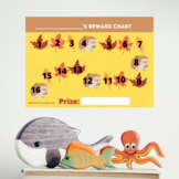 Behavioral Management Reward Chart Fall Leaves and Animals