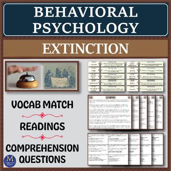 Preview of Behavioral Psychology Series: Extinction