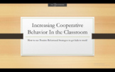 Behavioral training bundle ( google slides)