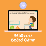 Behaviors Board Game (Expected and Unexpected) (Boom Cards™️)