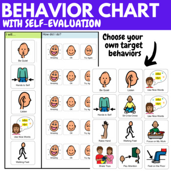 Boys reward chart toddler behaviour print daily visual aid Autism ADHD UNFRAMED 