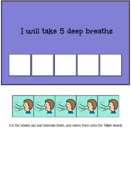Behaviour Management (Count to 5, Breathing, Jumping Visual Board)