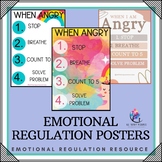 Emotional Regulation and Relaxation Poster - 3 Different Types