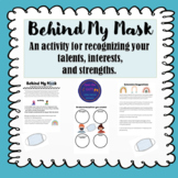Behind My Mask - A Back to School Activity