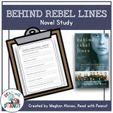 Behind Rebel Lines, Novel Study, Book Project, Civil War, 