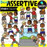 Being Assertive | Core Values 2 - Short Story Clip Art Set