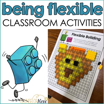 Preview of Being Flexible Classroom Counseling Activities: Flexibility Counseling Centers