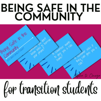Preview of Being Safe in the Community for Transition Students