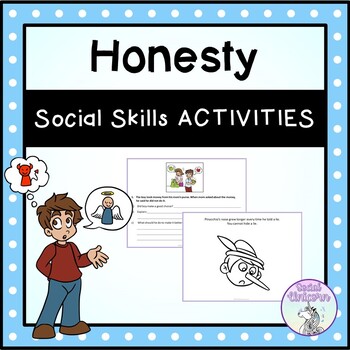 honesty telling the truth social skills activities by social unicorn