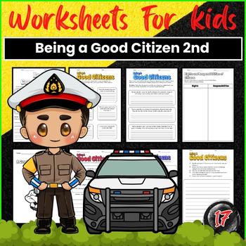 Preview of Being a Good Citizen 2nd Grade Worksheet