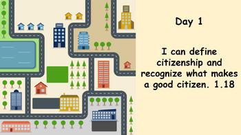 Preview of Being a Good Citizen & Rules and Laws