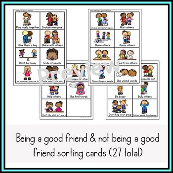 Being a Good Friend Activities by Mrs Panda's Classroom | TpT