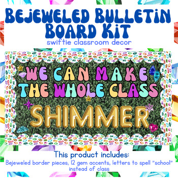 Taylor Swift Bejeweled Bulletin Board Kit You Make the Whole