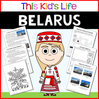 Preview of Belarus Country Study: Reading & Writing + Google Slides/PPT Distance Learning