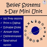 Belief Systems 5-Day Unit: Monotheistic & Polytheistic Rel
