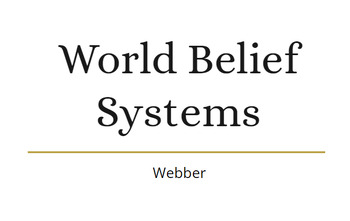Preview of Belief Systems - PowerPoint & Notes