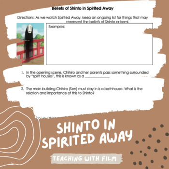 Preview of Beliefs of Shinto in Spirited Away