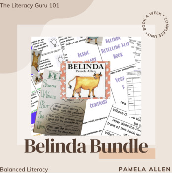 Preview of Belinda - Pamela Allen - Book a Week Complete Unit - Reading Groups - Writing S1