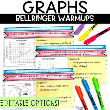 Preview of Bell Ringer Graphing in Science