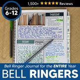Bell Ringer Journal for the Entire School Year: 275 ELA Bell Ringers