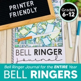 ELA Bell Ringers Writing Journal VOL 4: Printer Friendly &