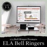 ELA Bell Ringers for Entire School Year: Grades 3-5 Back t