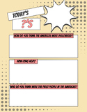 Bell Ringer Worksheet (Native Americans Intro or Discovery