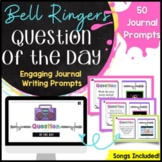Bell Ringer for Middle School ELA Classroom Journal Prompt