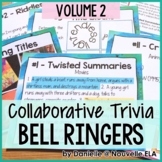 Bell Ringers - Collaborative ELA Trivia and Puzzles for Cl