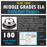 Bell Ringers-Middle Grades ELA