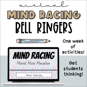 Preview of Bell Ringers - Middle School Mind Racing
