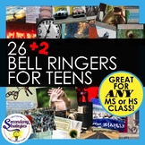 Bell Ringers Writing Prompts For Any HS Class | Digital Di