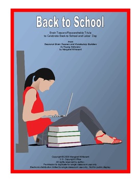 Preview of Bell-Ringers and Start-ups: Back-to-School/September Brain Teasers