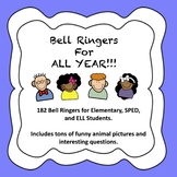 Bell Ringers for ALL YEAR LONG! (ELL, SPED, Elementary)